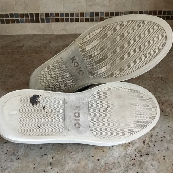 KOIO Black Leather Onyx Sneakers - Picture 12 of 16